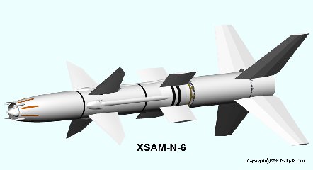 Prototype Talos missile